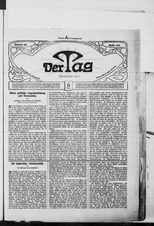 Der Tag vom 12.07.1910