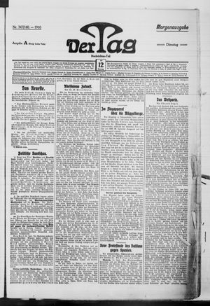 Der Tag vom 12.07.1910