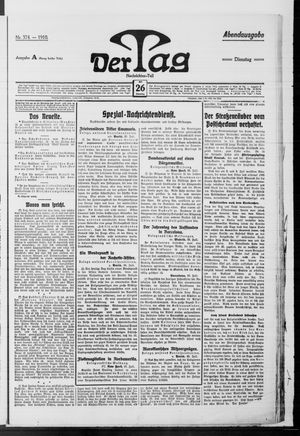 Der Tag on Jul 26, 1910