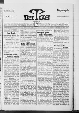 Der Tag vom 28.07.1910