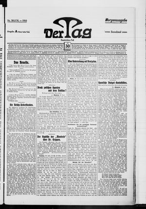 Der Tag vom 30.07.1910