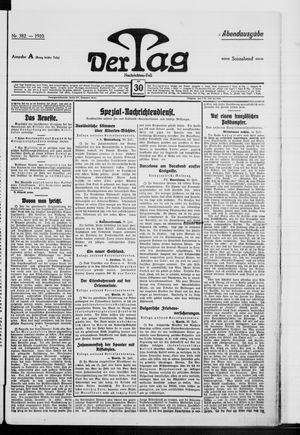 Der Tag vom 30.07.1910