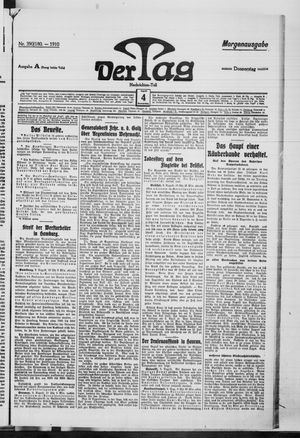 Der Tag vom 04.08.1910
