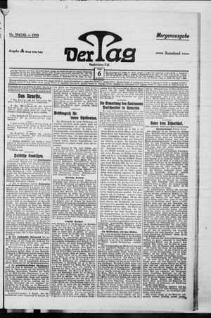 Der Tag vom 06.08.1910