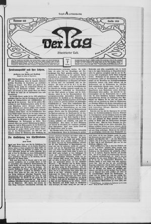 Der Tag vom 07.08.1910