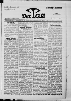 Der Tag vom 12.09.1910