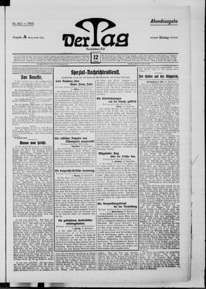 Der Tag vom 12.09.1910