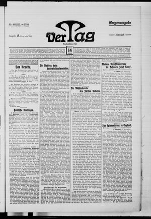 Der Tag vom 14.09.1910