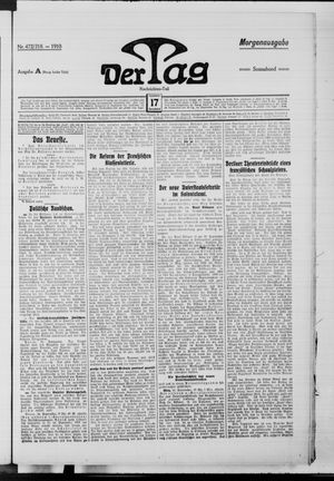 Der Tag vom 17.09.1910