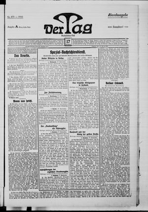 Der Tag vom 17.09.1910