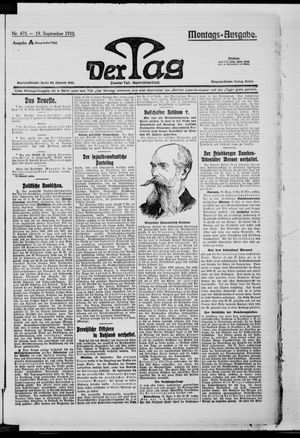 Der Tag vom 19.09.1910