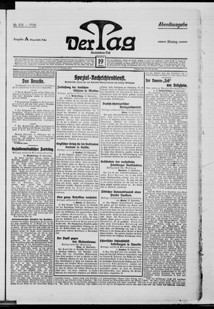 Der Tag vom 19.09.1910