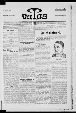 Der Tag vom 20.09.1910