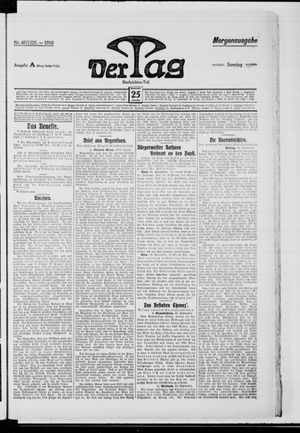 Der Tag vom 25.09.1910