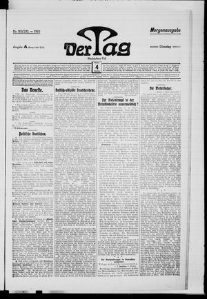 Der Tag vom 04.10.1910
