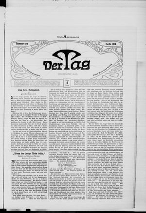 Der Tag vom 04.10.1910