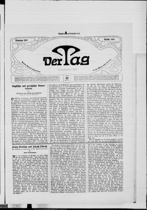 Der Tag vom 12.10.1910