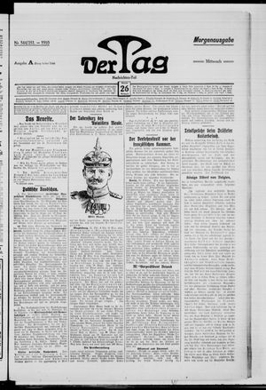 Der Tag vom 26.10.1910