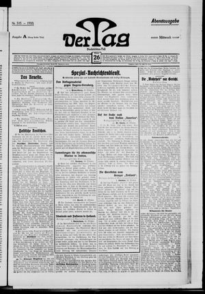 Der Tag vom 26.10.1910