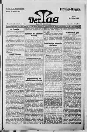 Der Tag vom 14.11.1910