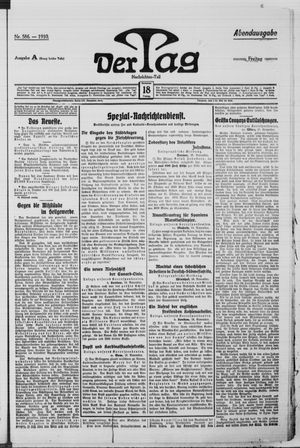 Der Tag vom 18.11.1910