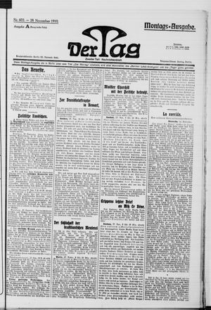 Der Tag vom 28.11.1910