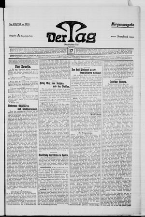 Der Tag vom 17.12.1910