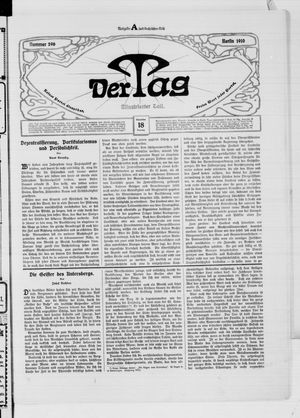 Der Tag vom 18.12.1910