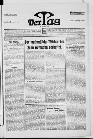 Der Tag vom 18.12.1910