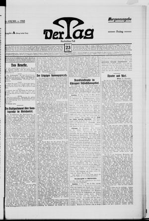 Der Tag vom 23.12.1910