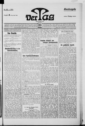 Der Tag vom 23.12.1910