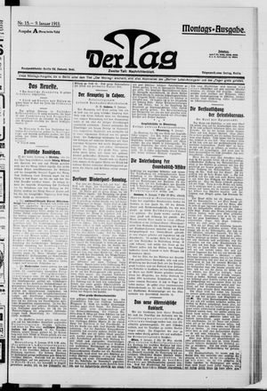 Der Tag on Jan 9, 1911