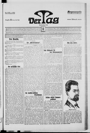 Der Tag on Jan 11, 1911