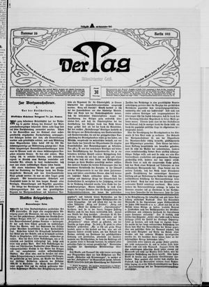 Der Tag vom 31.01.1911