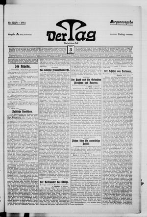 Der Tag on Feb 3, 1911