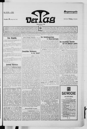 Der Tag on Feb 10, 1911