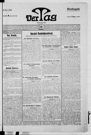 Der Tag on Feb 10, 1911