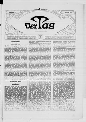 Der Tag vom 19.02.1911