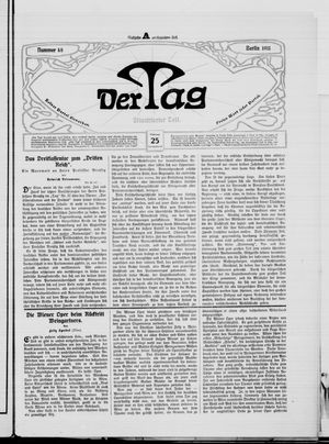 Der Tag on Feb 25, 1911