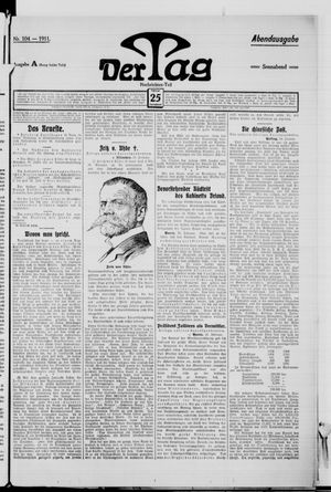 Der Tag on Feb 25, 1911