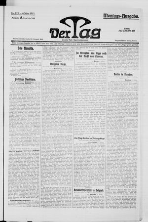 Der Tag on Mar 6, 1911