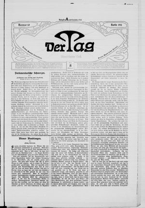 Der Tag vom 08.03.1911