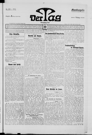 Der Tag vom 10.03.1911