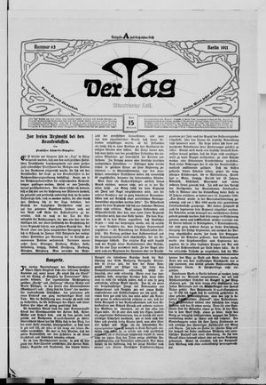 Der Tag on Mar 15, 1911