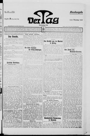Der Tag vom 21.03.1911