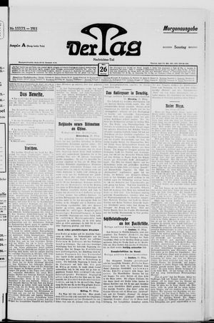 Der Tag on Mar 26, 1911