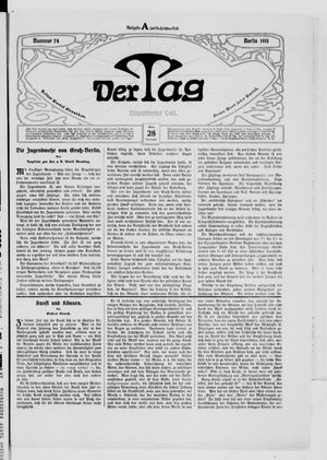 Der Tag vom 28.03.1911