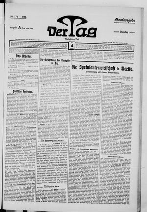 Der Tag vom 04.04.1911