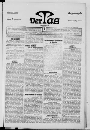 Der Tag on Apr 9, 1911