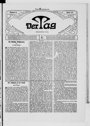 Der Tag on Apr 21, 1911